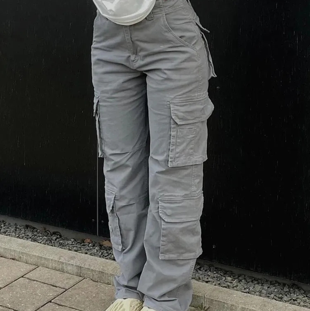 love, Fire Light Gray Cargo Pants